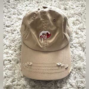 KYLIE Cosmetics Distressed Baseball Cap